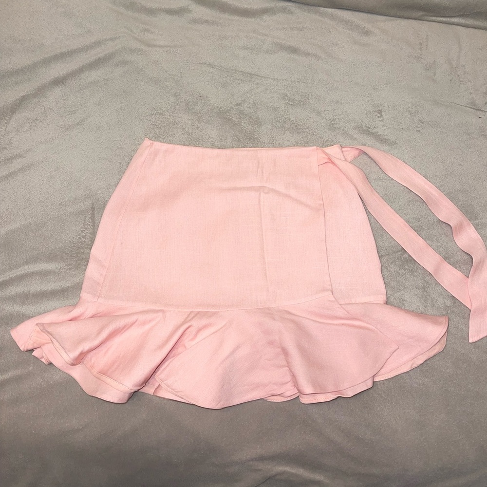4Sienna Pink Mini Skirt